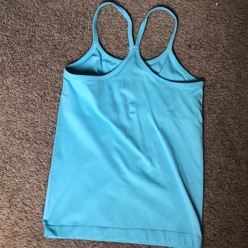 Blue workout tank top - Picture 3 of 3